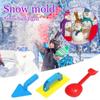 camping kit Snow Snowball Maker Clip Maker Shaped Snow Sand Tool Winter Snow Toys Kit