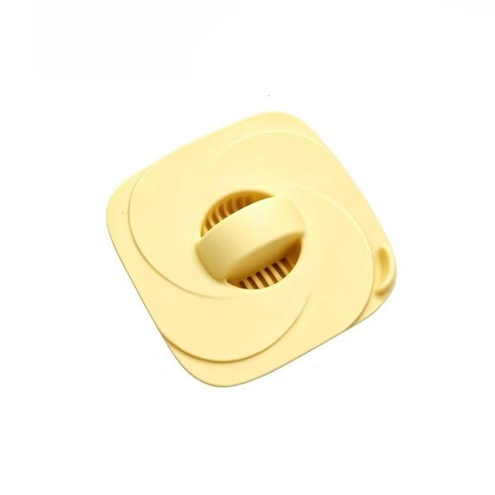 Square Shape Drain Stopper Anti Clogging Hair Filter Cover New Sink Stopper Bathroom Sink жёлтый