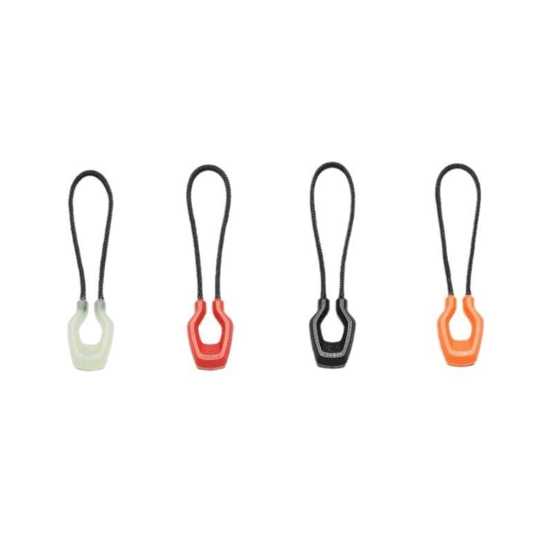 Luminous Zipper Puller Travel Bag Anti-Loss Extension Zipper Tent Backpack Pull Slider Head Zippers Replace Rope Buckle Pendant