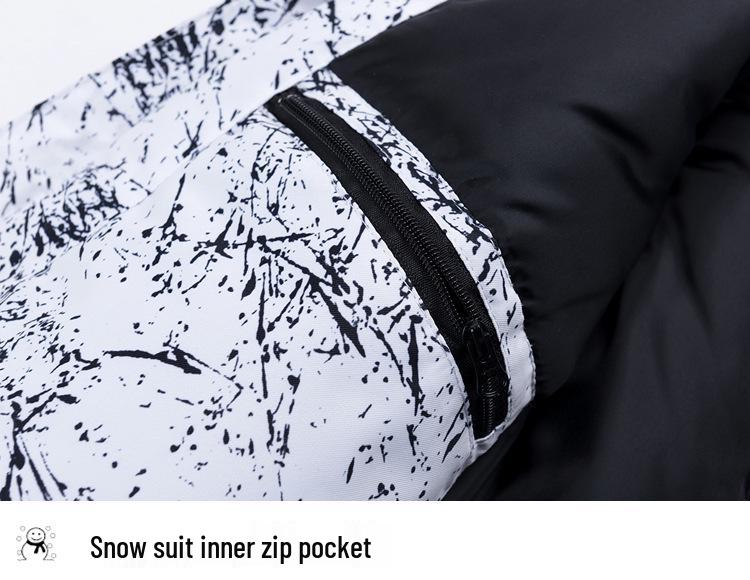 Children's Thickened Two-Piece Ski Suit for Boys and Girls - Warm Outdoor Winter Wear