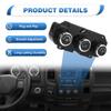 A/C Heater Climate Control Pannel Module Switch 24 P for Dodge Ram 1500/1500 Classic /3500 P68226600AA  655-02720