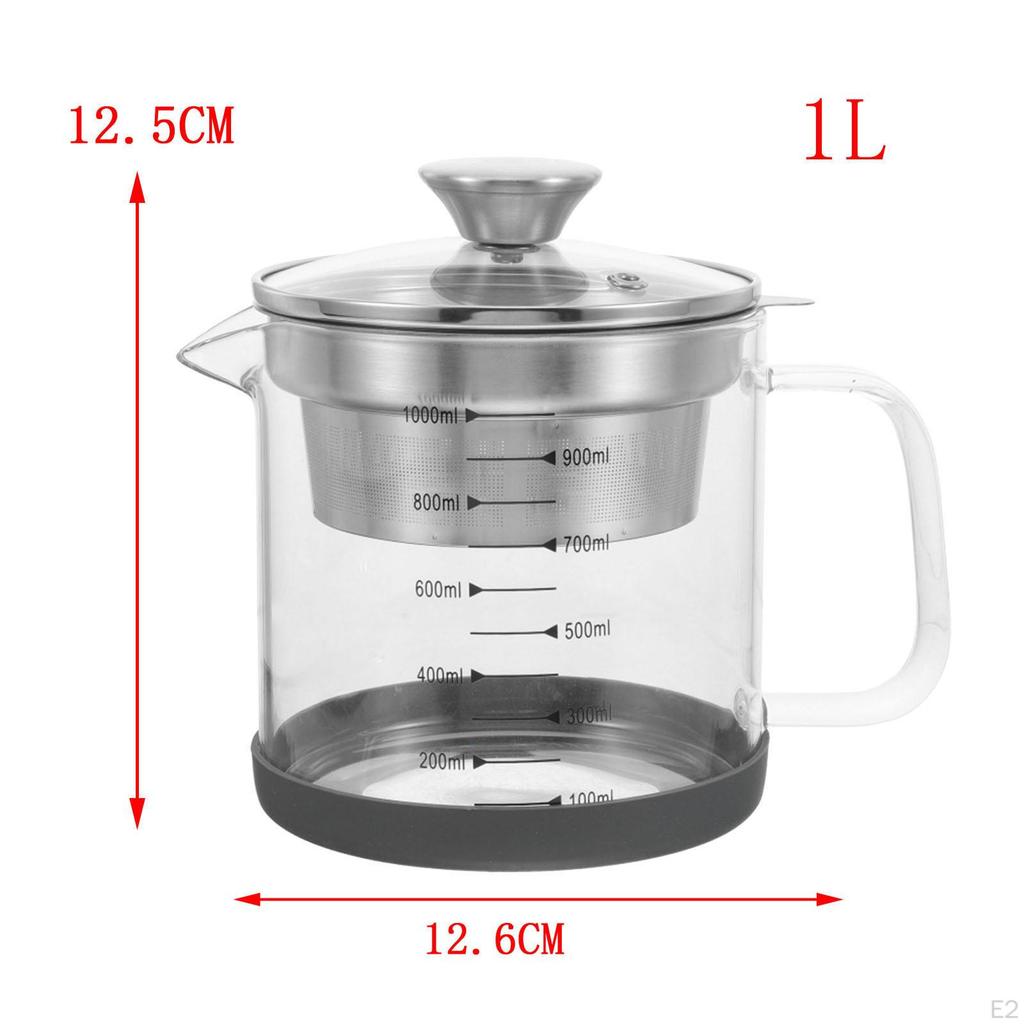 Glass Tea Infuser Pitcher Set for Refreshing Drinks
