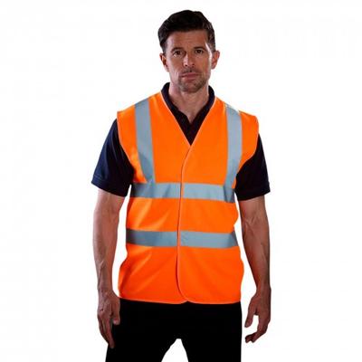 Unisex-Sicherheitsweste mit hoher Sichtbarkeit