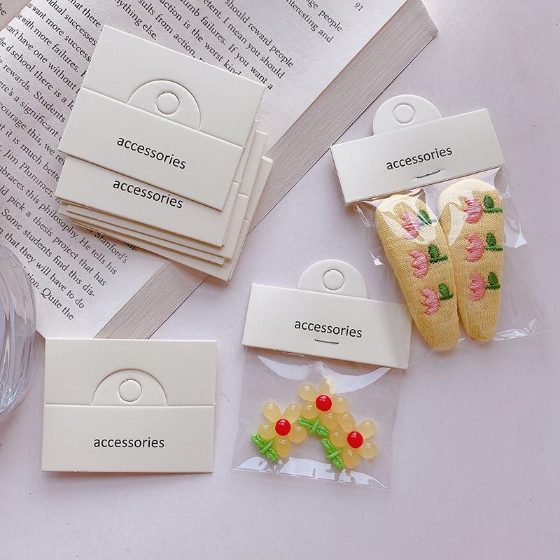 Korean Cute Children's Hair Accessories Packaging Card