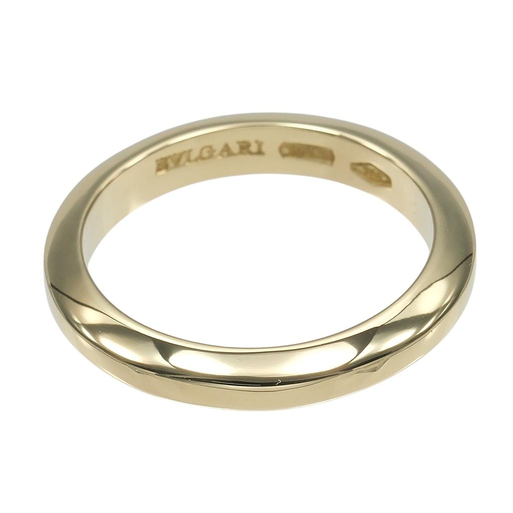 BVLGARI Fedy Ring K18 yellow gold #4.7(US Size) 3.85g Women Used
