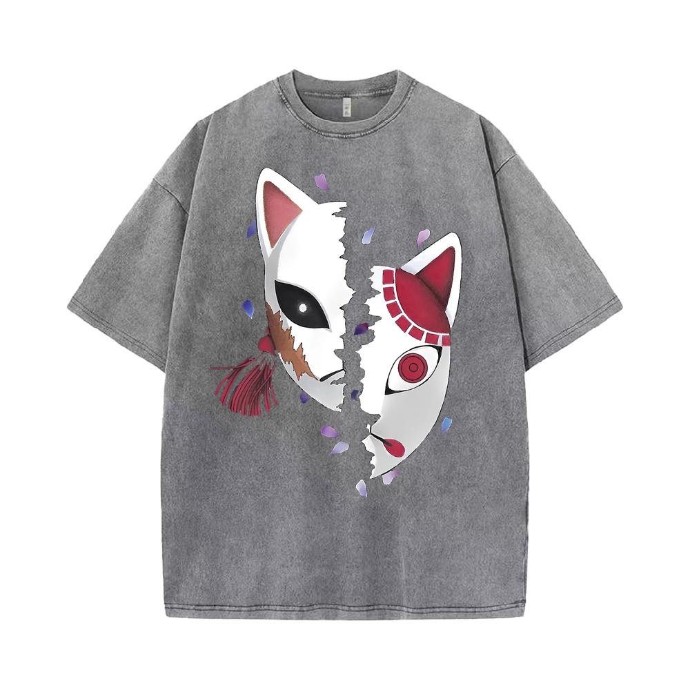 

Сабито Тандзиро Клинок, рассекающий демонов Графическая футболка Аниме Винтаж Харадзюку Y2k Уличная одежда Выстиранные Футболки с принтом Мужские Хлопковые Топы Футболки 3XL