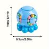 2-In-1 Octopus Egg Finger Spinning Toy - Educational Spinning Bean Cube Puzzle Toy for Relaxation, Perfect for Birthday Gifts