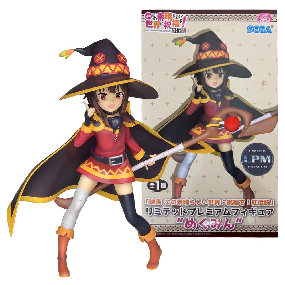 20CM Anime Film Kono Subarashii Sekai ni Shukufuku o! Kurenai Densetsu Figur Megumin Modell Puppe Spielzeug Actionfigur PVC