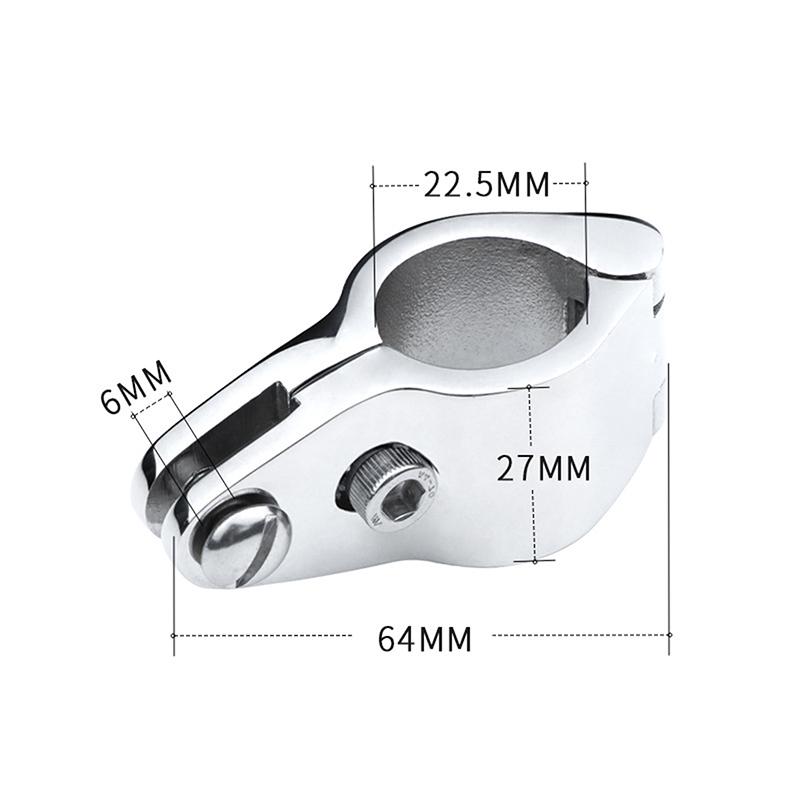 

316 нержавеющая сталь зеркально полированный рукав нержавеющая сталь открытый корпус рукав яхта тент фурнитура морская фурнитура