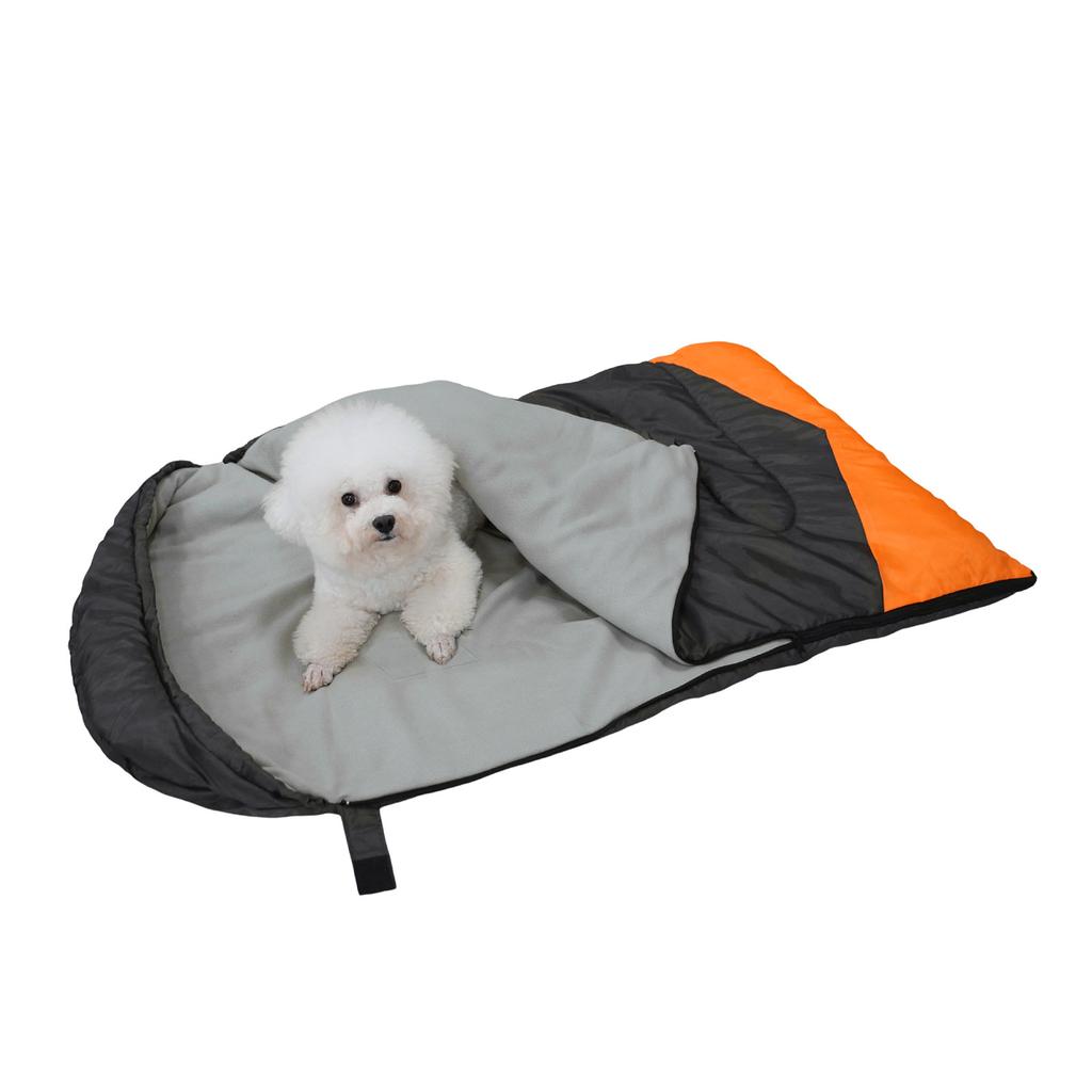 Outdoor Pet Dog Sleeping Bag   Temperature Heating Dog Bed Camping Pet Warm Sleeping Bag