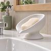 Lotus Leaf Soap Dish 3D Printed Dish, Self Draining Bar Holder for Bathroom Countertop Rack Sink Countertop, Modern Raised Tray Kitchen and