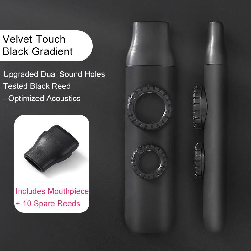 Kazoo Musical Instrument, Beginner-Friendly Toot Whistle With Reeds, Zuka Wind Instrument For Guitar And Ukulele Accompaniment