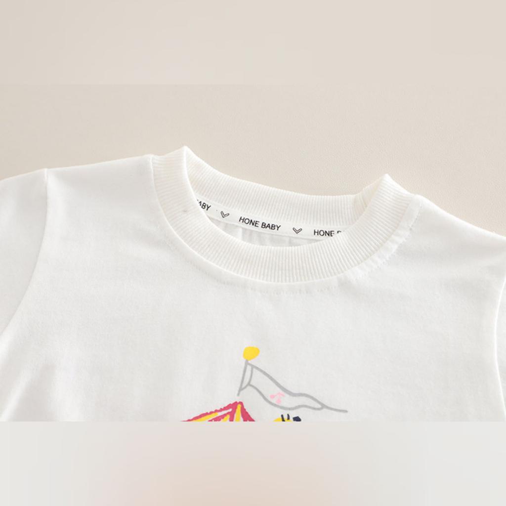 Kids Casual Long-Sleeve Set, Comfortable Daily Wear Outfits