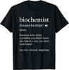 Biochemiker Definition Lustig Wissenschaftlich Nerdy Biochemie Geschenk Unisex T-Shirt