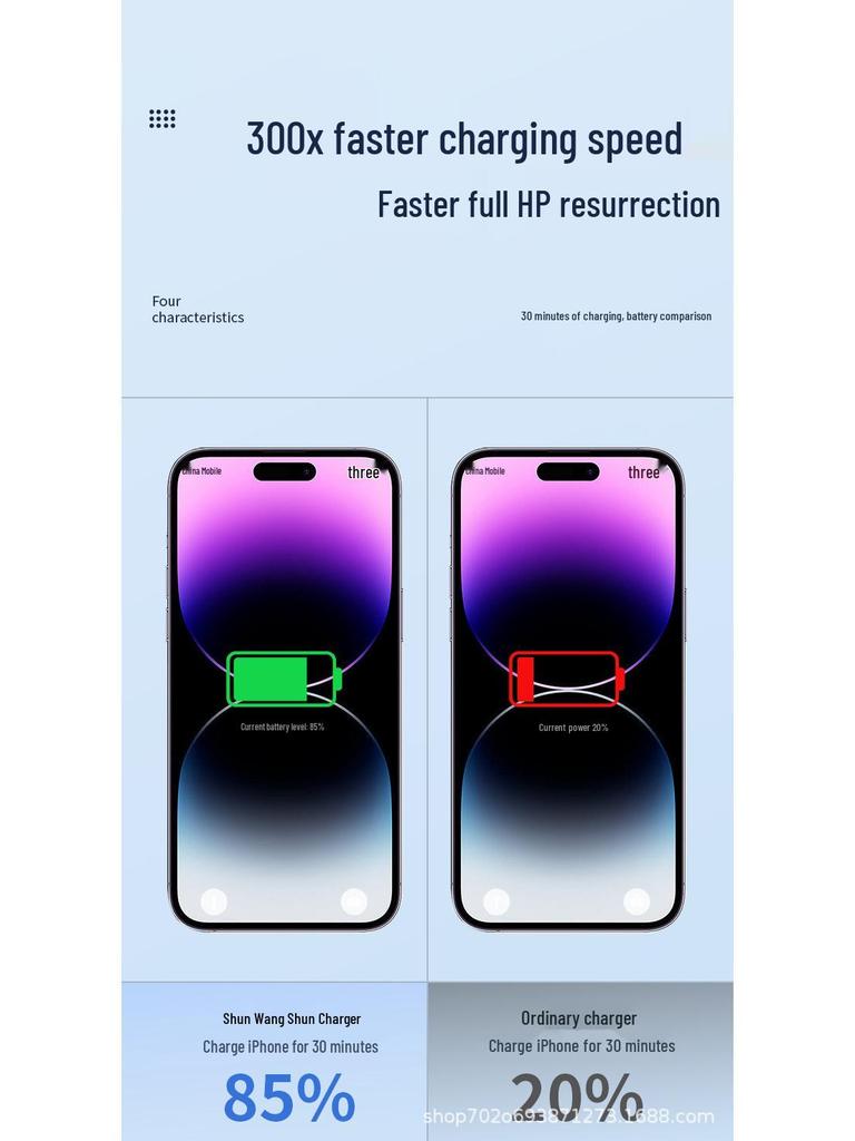 240W Smart Safe 6A Fast Charging Phone Charger Head with Protocol Compatibility & Visible Indicator