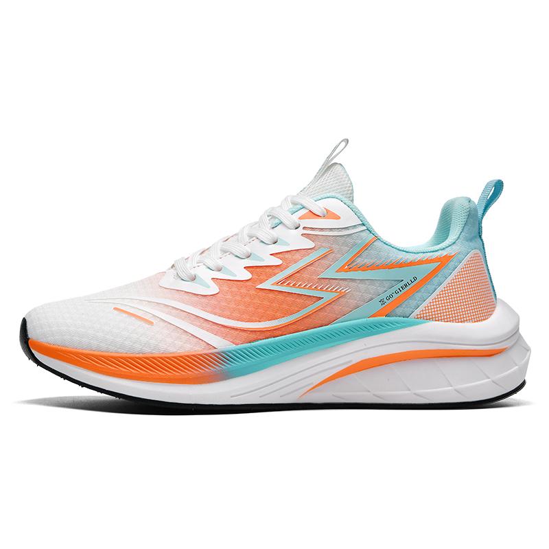 Neue Herbst Schnürer Herren Damen Sportschuhe Bequeme Elastische Stoßdämpfende Laufschuhe und Trendige Street Walking Schuhe