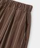 LIKE A MODS Striped Resort Half Pants_Brown