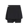 Y-3 Solid Color Elastic Waist Five-Point Casual Shorts Women Shorts Black IR6253