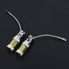 1 Pair 12-24V H3 16 LED Car Fog Light Bulb Truck Driving Foglight Yellow Hot