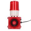 Industrial Warning Lamp 120DB Audible Visual Alarm Waterproof Security Strobe Light