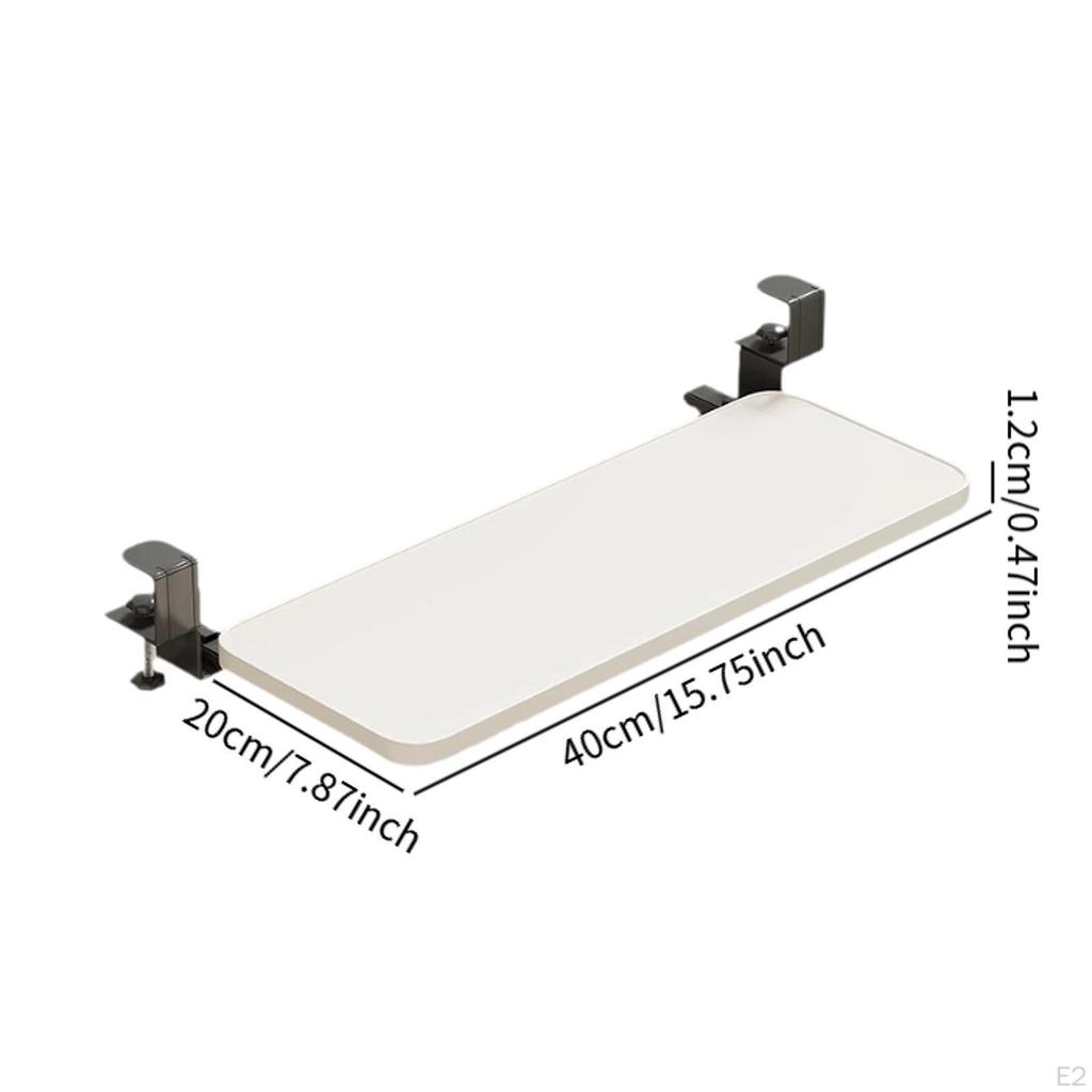 Desk Extend Board Tray Table Mount Desktop Extension Portable Practical Wrist