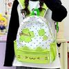 Schoolbag Printed Four-leaf Clover Backpack Polka Dot Kitten Explosion Light and Cute Versatile Casual Student Backpack Schoolbag New