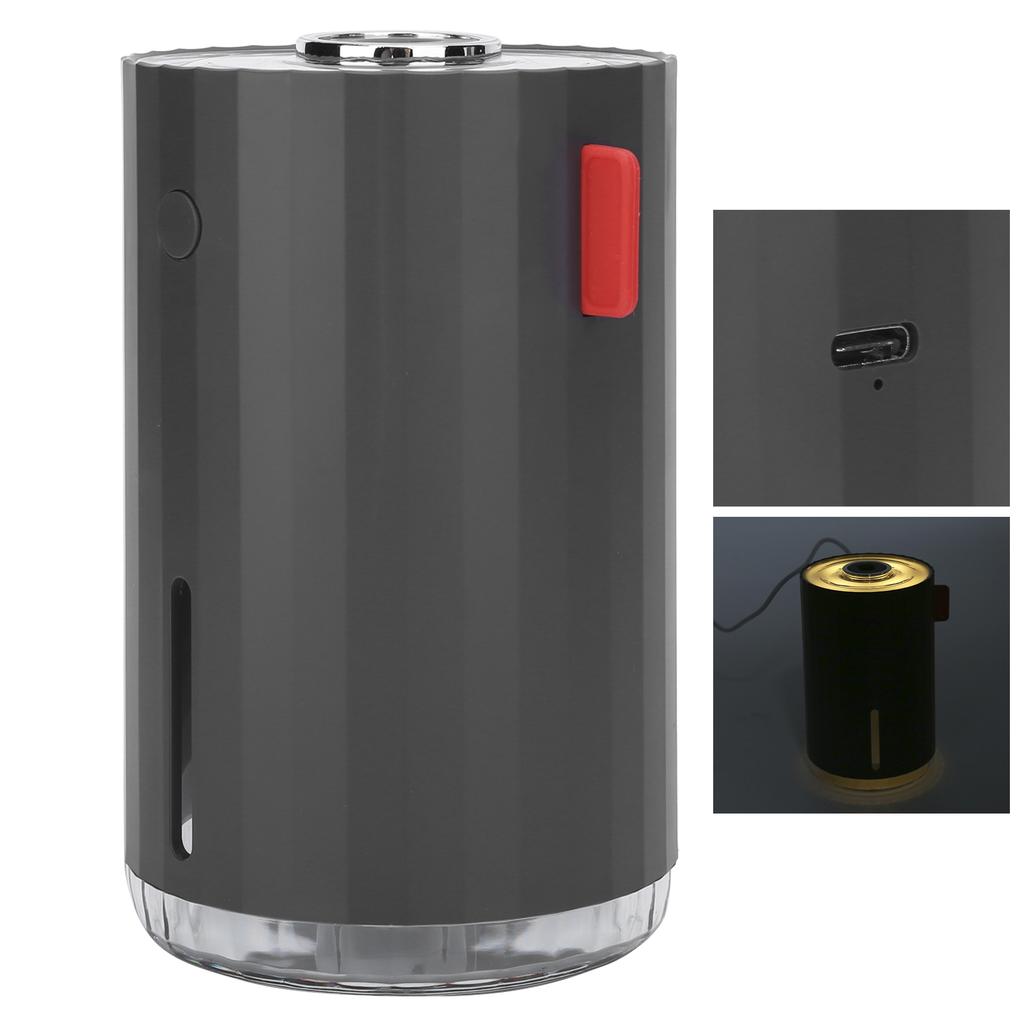Mini Humidifier Portable Car Essential AntiDry USB Air Moisture for Home UltraMote(Gray )