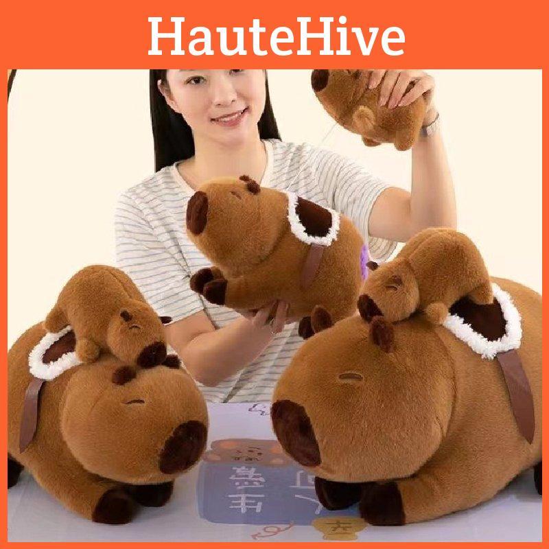 Plush Toy Capybara Room Decoration Ornaments Children Christmas Holiday Gift