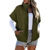 2025 Winter Autumn Women's Casual Padded Jacket with Pockets Zipper Diamond Quilted Warm Outerwear