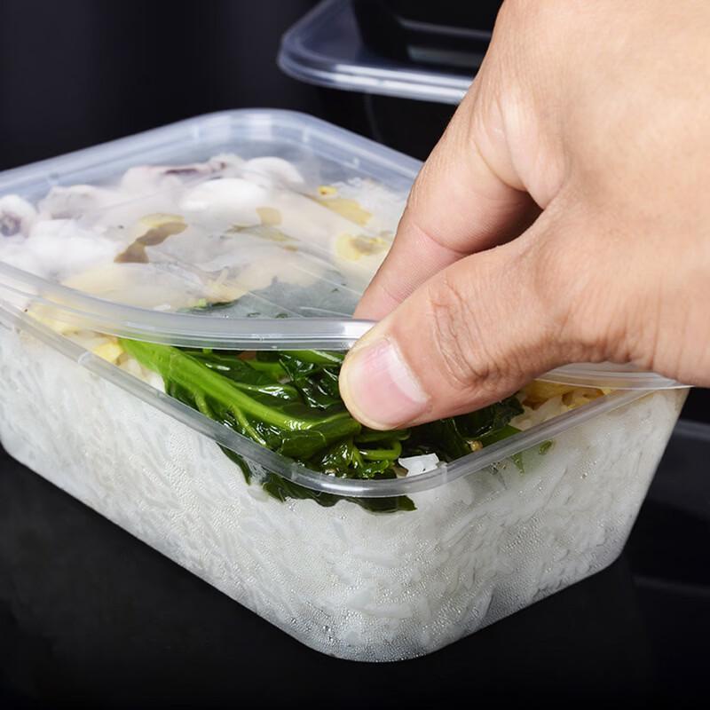 Disposable Rectangular Takeaway Food Containers