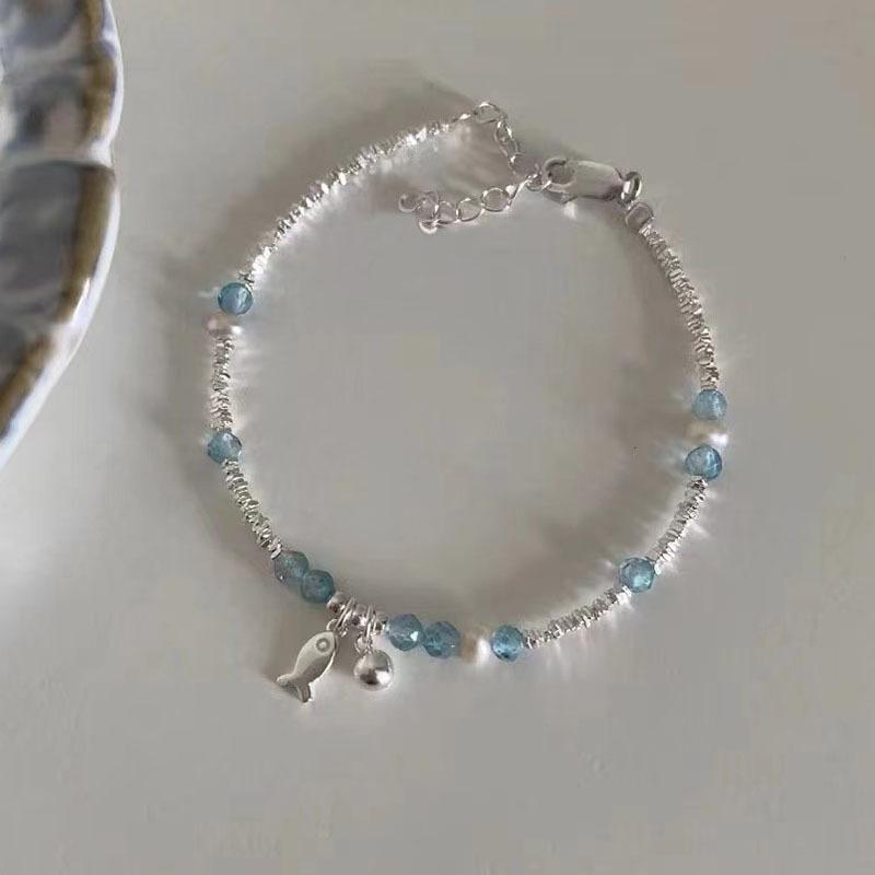 

Изысканный браслет из бисера с маленькой рыбкой и кошкой, простой, с индивидуальностью, женская цепочка на запястье, праздничное ювелирное украшение, подарок