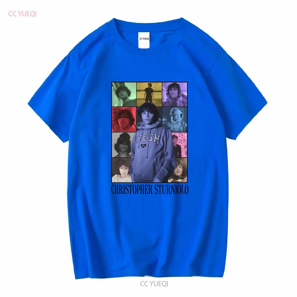 Christopher Sturniolo Eras Tour shirt Chris T Triplets long or short sleeves vintage Washed Versatile Breathable