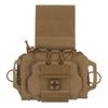 IFAK Pouch Supplies Bag Rapid Deployment First Aid Kit Molle Two-Pieces System Med Roll Carrier Attached to Belt Vest Panels