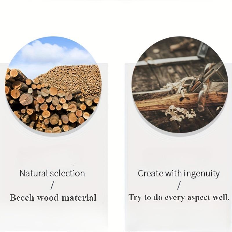 Holz ätherisches Öl Diffusor Parfümbox und Holzkugel Set Zuhause, Auto Parfüm Dekorative Duftnote