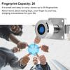 Anti-Theft Smart Fingerprint Security Padlock Keyless Lock for Office File Cabinet Drawer Bookcase