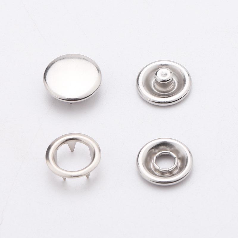9.5MM Stainless Steel Colorful Baby Clothes Snap Button