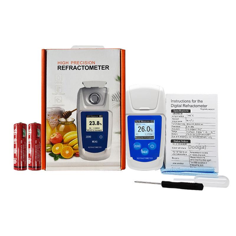 Digitalanzeige Frucht- und Saftzucker-Messgerät Refraktometer
