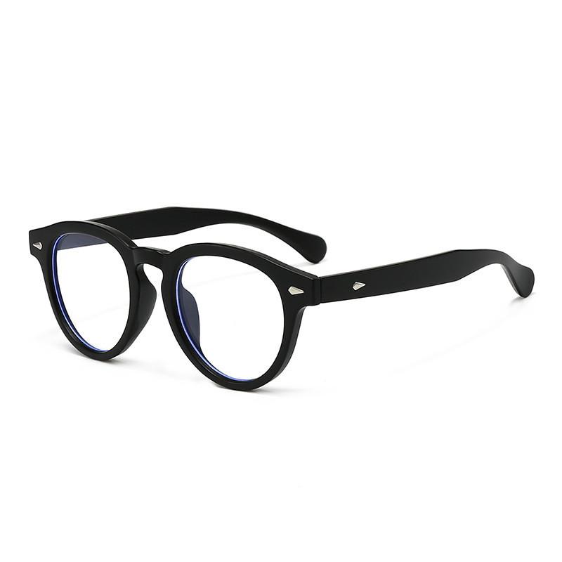 

Vintage Orange Round Frame Sunglasses With Uv400 Protection For Outdoor Activities And Fashion BlackSandFrameBlueLight