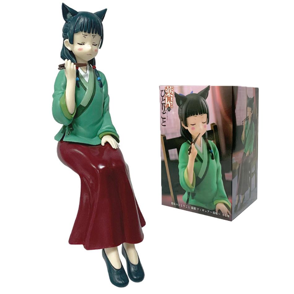 Medizin Haus Mädchen Anime Katze Figur PVC Modell Desktop Niedliche Figur Dekoration Ornament Anime Peripherie Geburtstag Geschenk