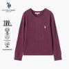 Women's Round Neck Pure Wool Sweater