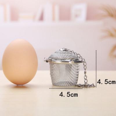 Stainless Steel Mesh Tea Ball Strainer Filters Tea Interval Diffuser for Loose Leaf Tea Herbal