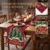 Christmas Table Runner Holiday Dining Table Decoration Long Table Cover for Home