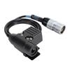 U94 6Pin Push To Talk Radio Headset Connector Replacement Handheld Radio Headset Adapter for PRC
