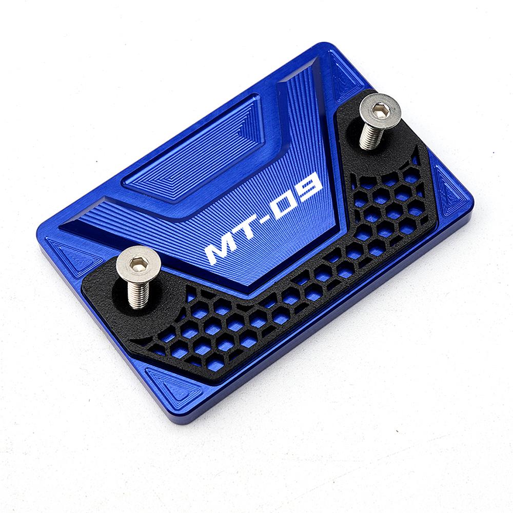 For Yamaha MT-09 MT 09 Mt09 FZ09 2014- (not for ) Motorcycle Parts Front and Rear Brake Fluid Tank Cap Reservoir