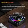 USB ovladač hlasitosti Multimediální otočný ovladač Klávesnice s drátovým/Bluetooth/2.4G připojením Mini klávesnice PC počítač Reproduktor Zvukový ovladač hlasitosti pro Win/Mac