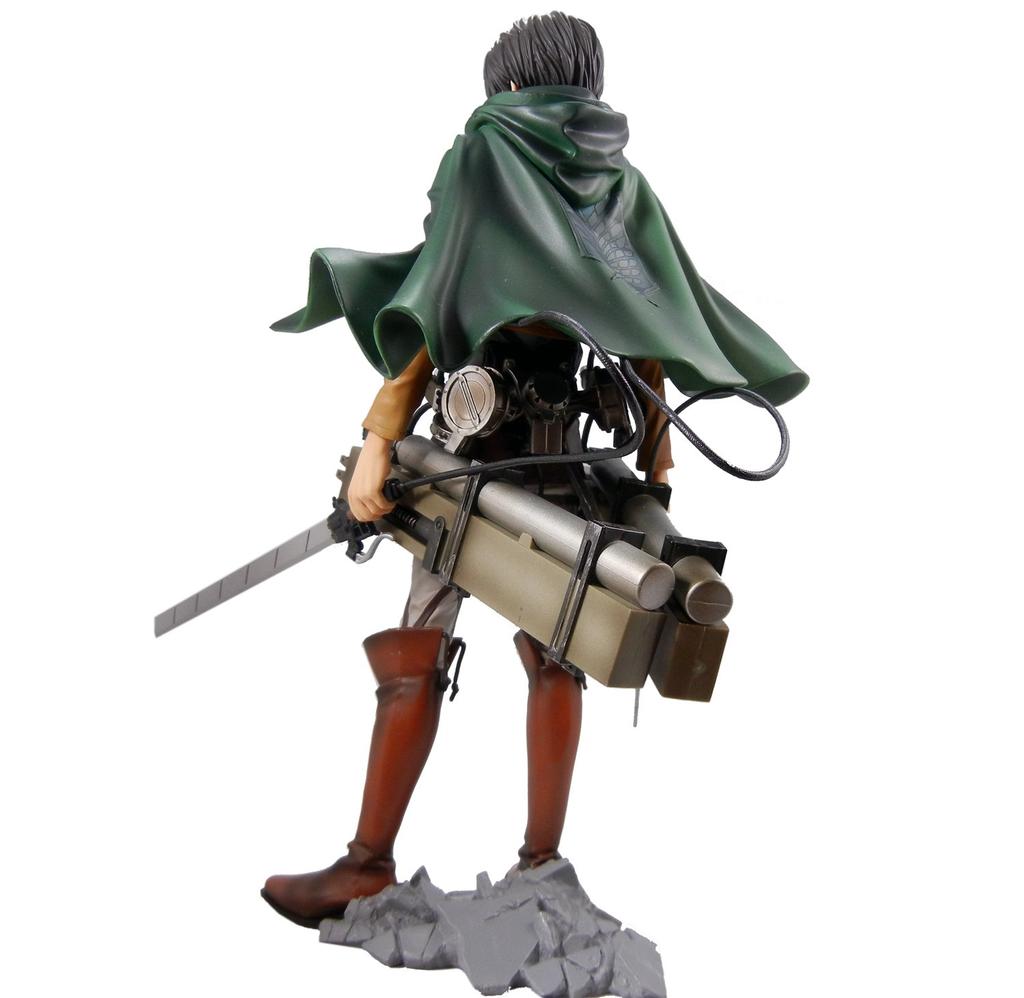 MASTER STARS PIECE THE LEVI Height 20cm 3D Maneuvering Device Height 18cm 2 Types Full Complete Attack On Titan Figure (Levi + ver.MSP Set)
