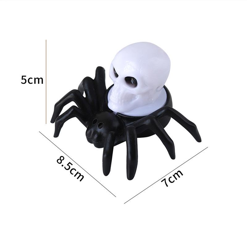 Halloween LED Spider Candle Light - Spooky Night Decoration
