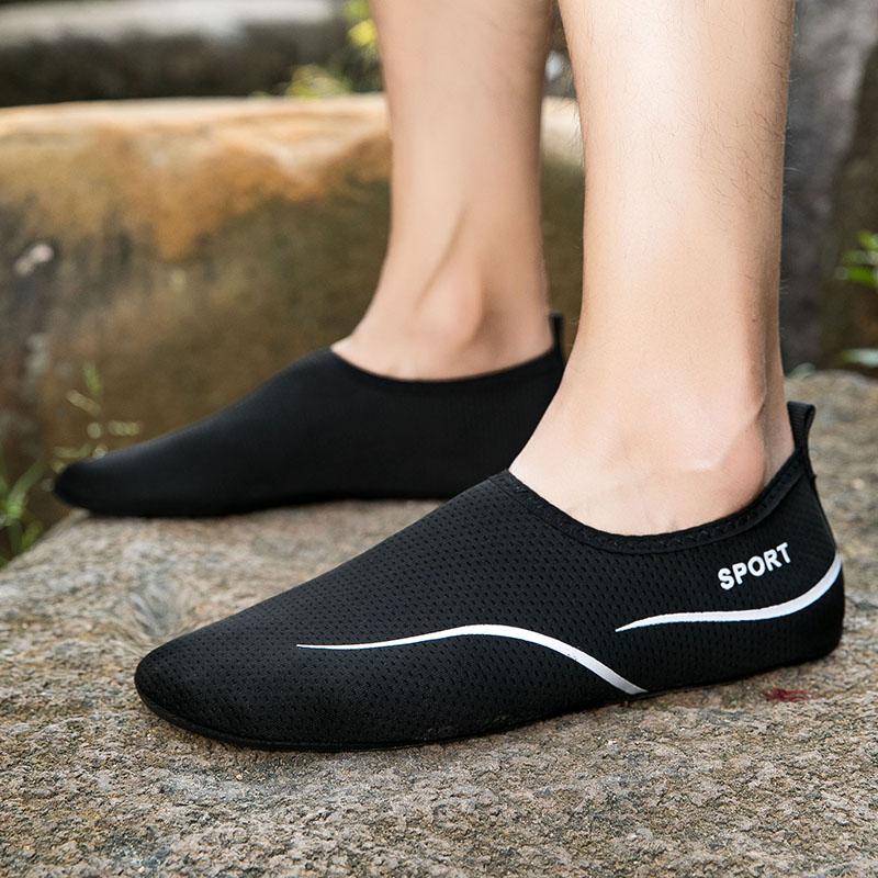 Fashion Diving Shoes Women Aqua Shoes Men Beach Swimming Water Sport Socks Barefoot Sneaker Fitness Dance Swim Surfing Snorkeling Shoe