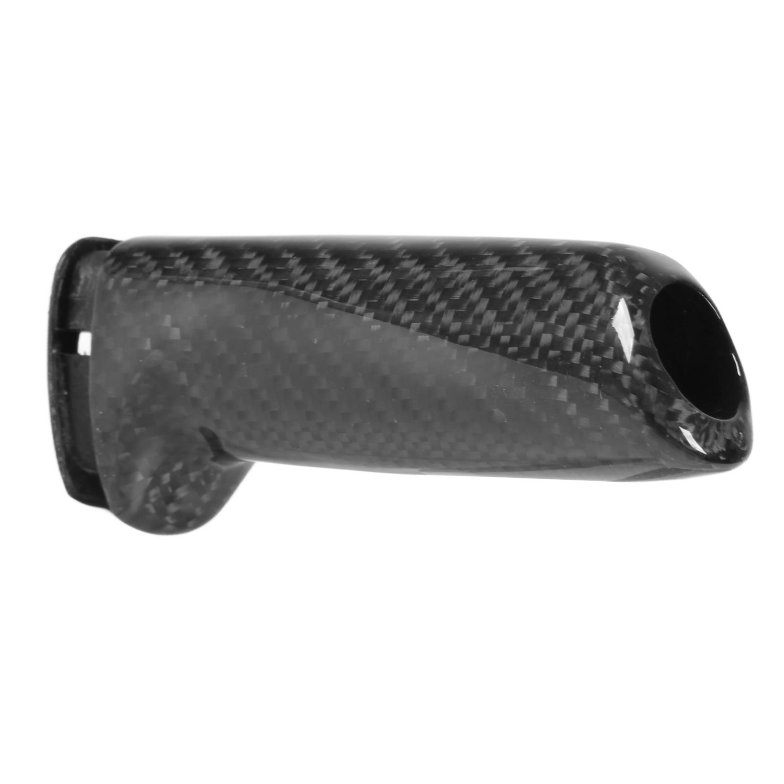 

Gloss Black Carbon Fiber Handbrake Cover Car Interior Accessory Replacement for E36 E46 E90 E92 F30 F32 F80 F82