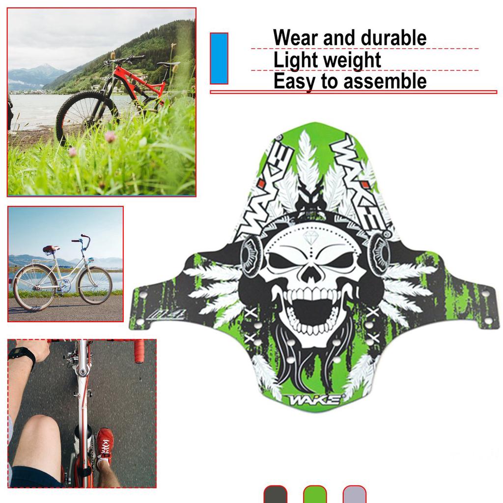 Cycling Bike Front Tire Fender Flectional Mudguard Set for Mountain Bicycle Road